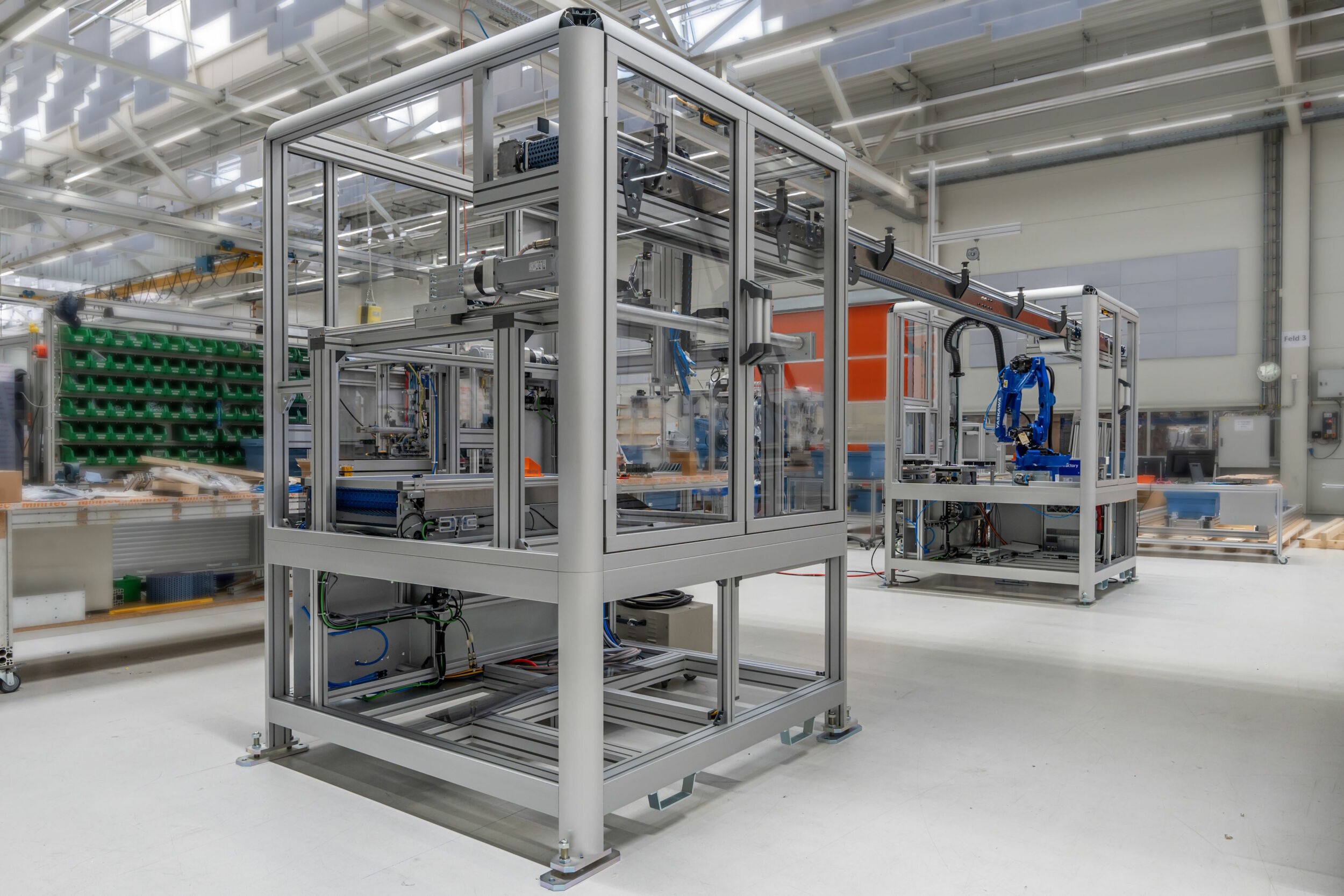 Fertigungszellen für die modulare Produktion 3 MiniTec 0923 1