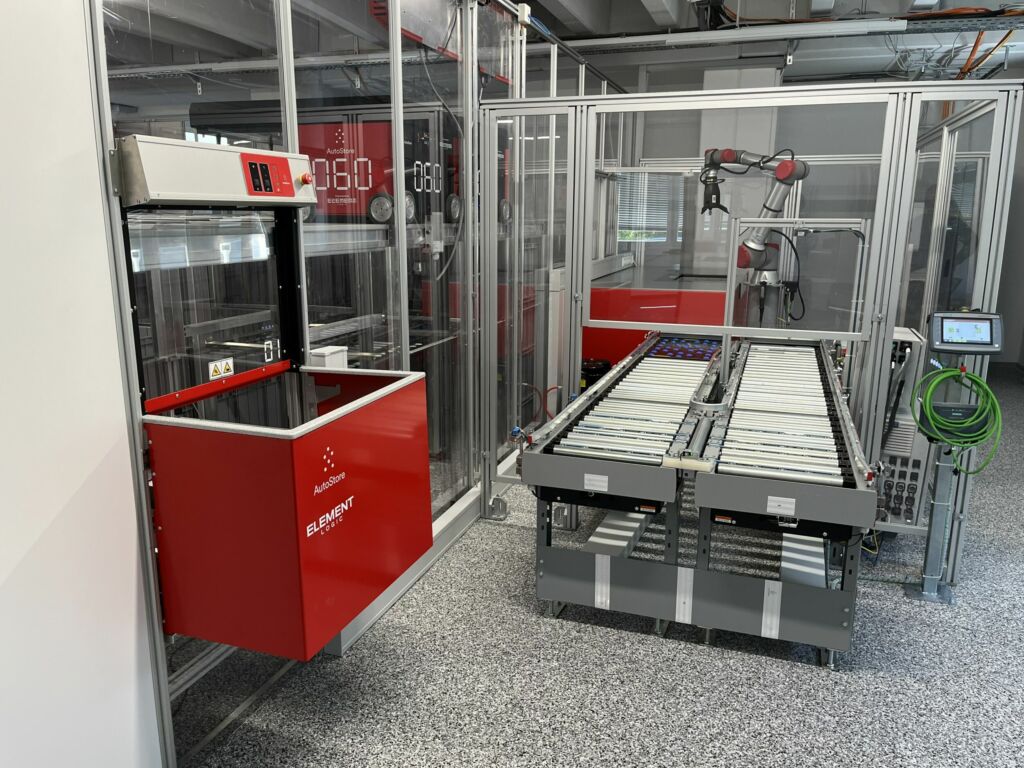 Transferzellen für AutostoreAnlagen ROBOTIK UND PRODUKTION