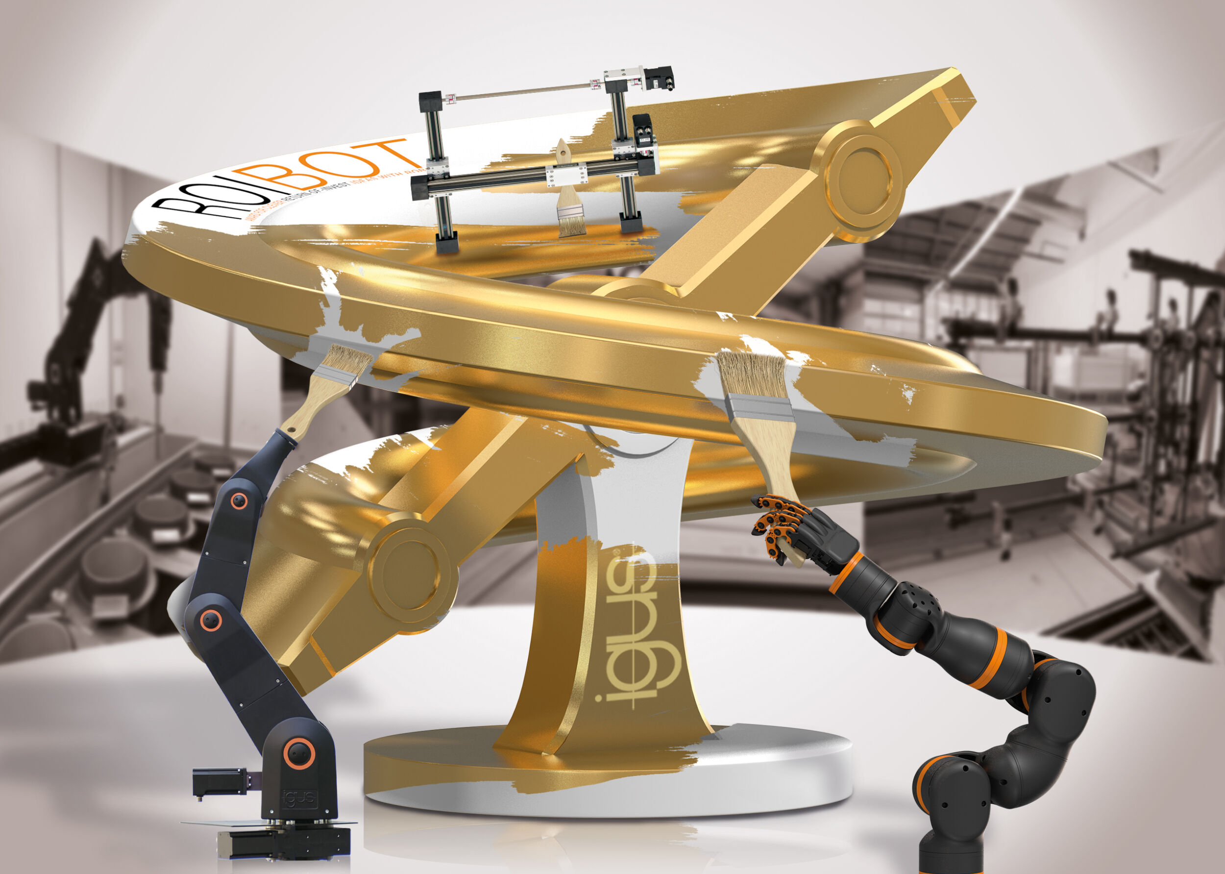 Im Rahmen des Roibot Award sucht Igus bereits zum dritten Mal außergewöhnliche Lowcost-Anwendungen aus der Robotik.