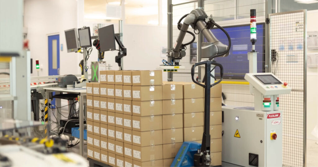 Cobots automatisieren Palettierung bei Pharmakonzern 1 collaborative robots automate palle 20240315094143