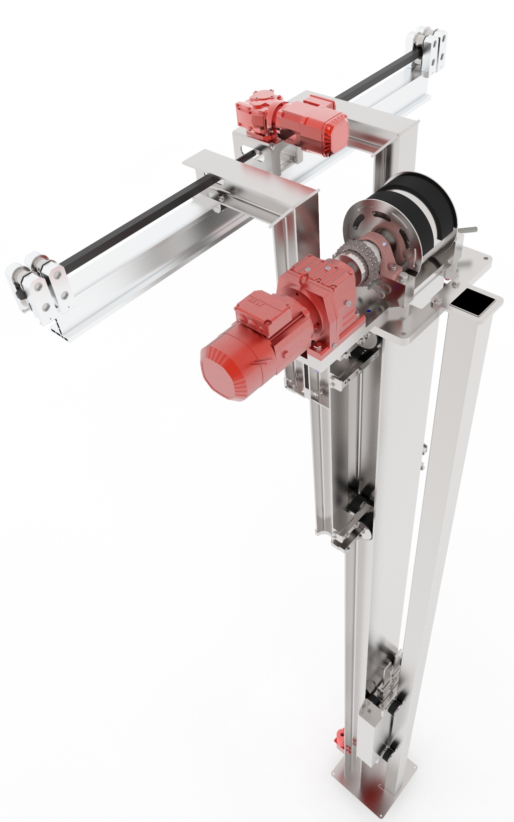 Hubstation ergänzt Leichtbau-Elektrohängebahn
