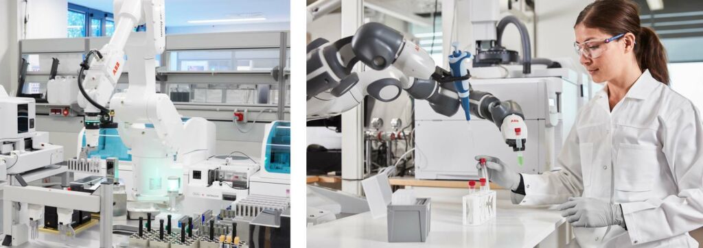 Automatisiertes Proben-Handling im Labor 1 achema 2024 Lab automation