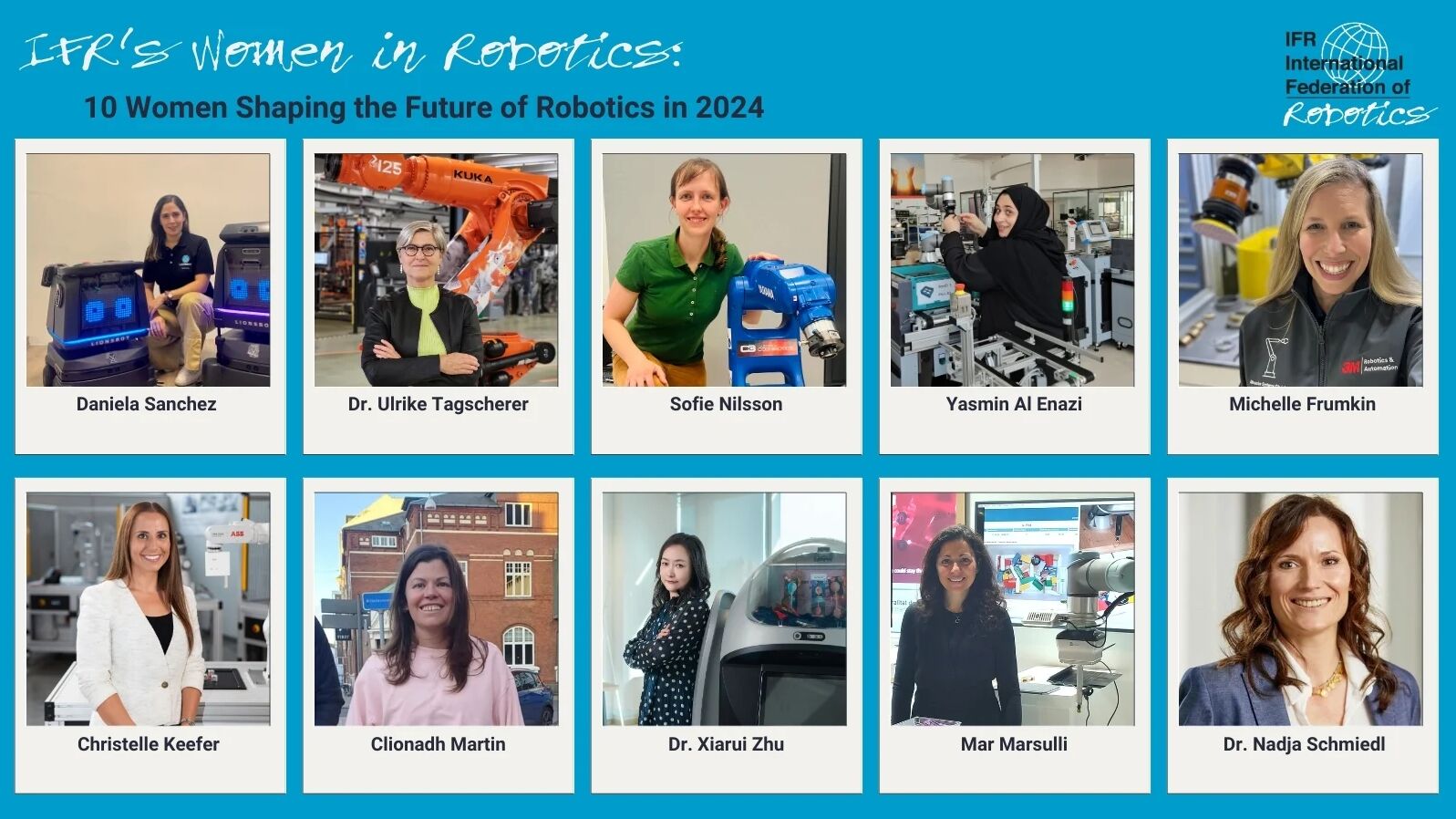 Geschlechtergleichstellung in der Robotikbranche 4 IRF Woman