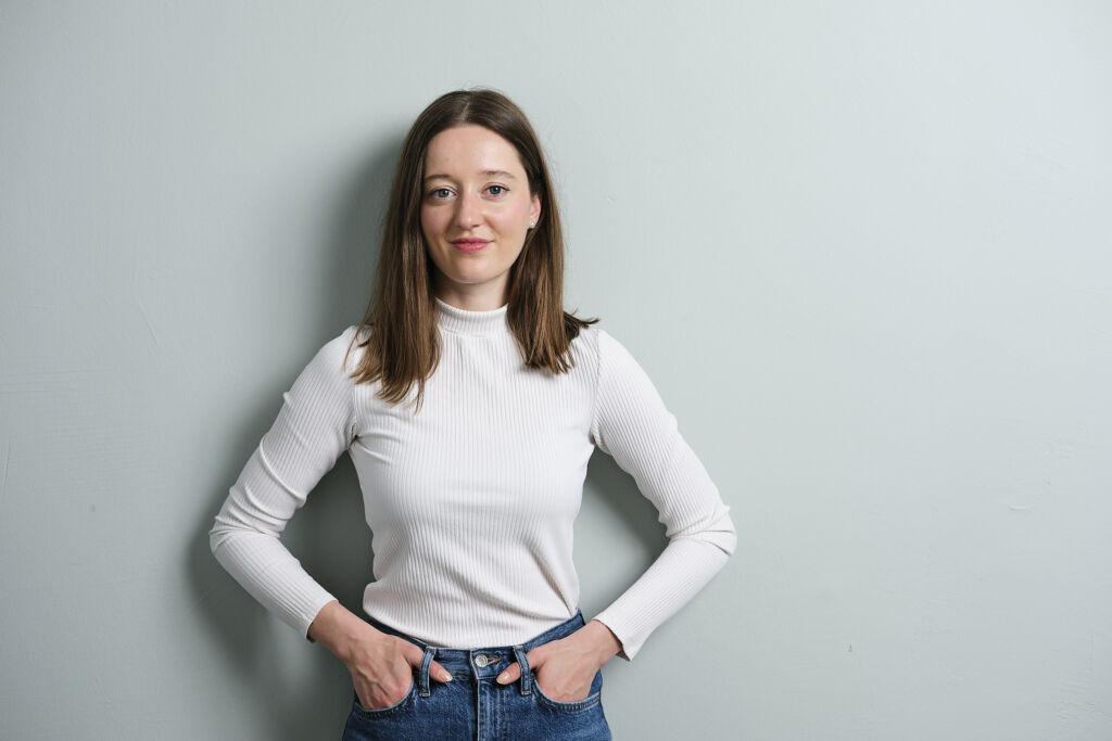 &bdquo;Von dem weltweit verteilten Venture-Capital-Geld gehen faktisch nur 2 Prozent an Frauen.&ldquo;, sagt Lena Weirauch, AI-omatic