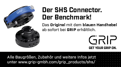 SHS Connector – der Benchmark, ab sofort direkt von GRIP 2 Banner Robotik Produktion Teaserbild 400