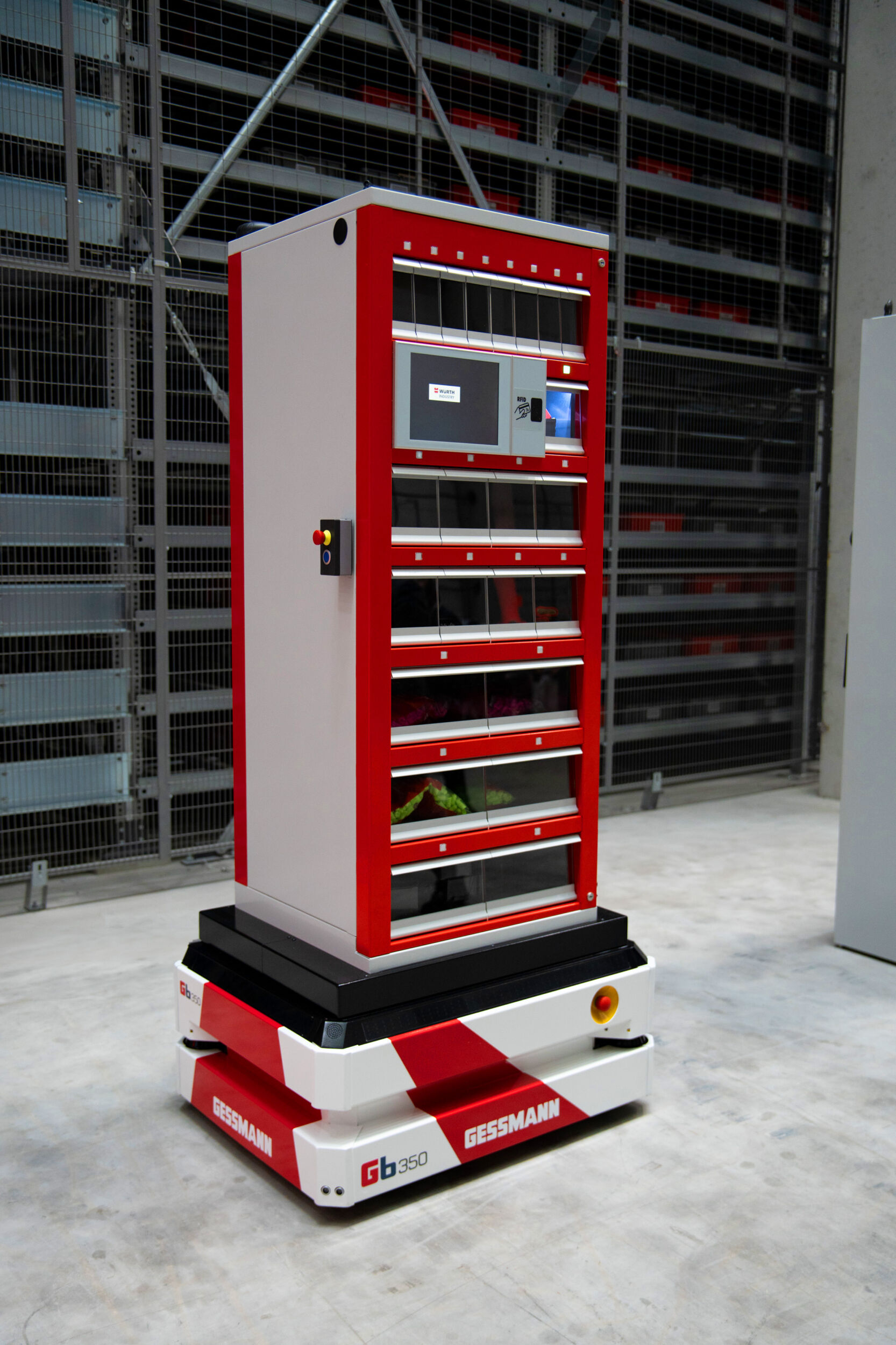 Materialversorgung direkt am Arbeitsplatz 6 Fahrender Orsymat