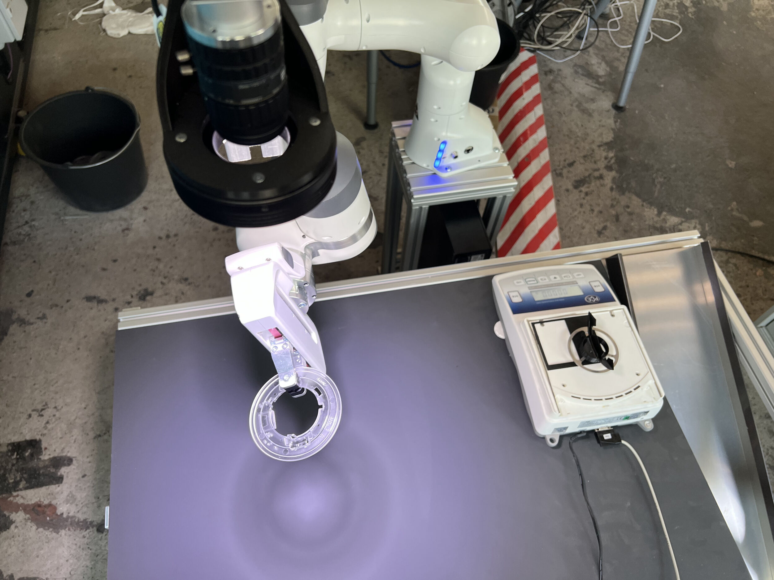 QuKu ML Roboter Bauteil Draufsicht 2