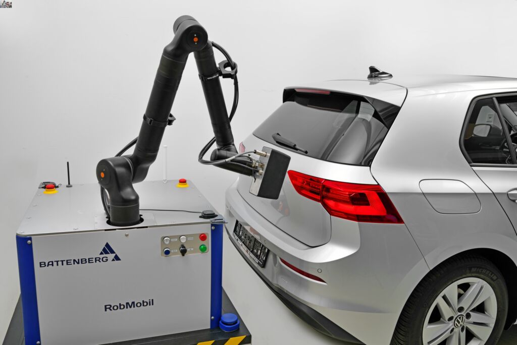 Selbstnavigierender mobiler Messroboter 1 MKX5837