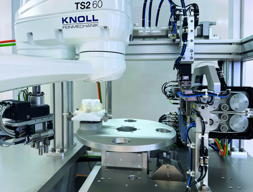 Versuchsanlage für die Schlauchmontage 1 08 1 PM Versuchsanlage Schlauchmontage