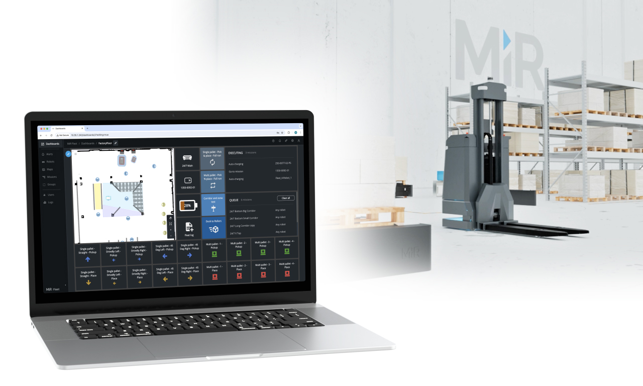 MiR Fleet Enterprise Software