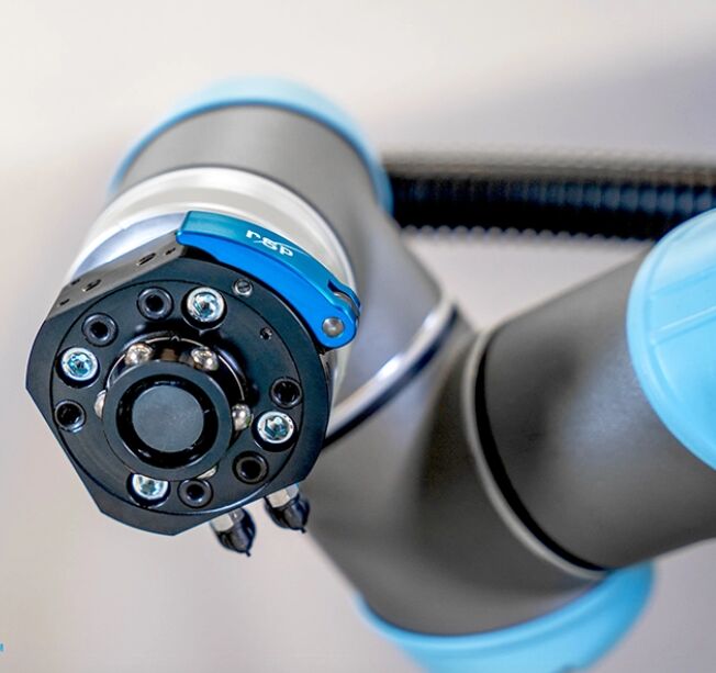 Werkzeugwechsler speziell für Cobots 9 Wie der Name schon vermuten lässt, wurden die neuen CoboShift-Wechsler von RSP speziell für Cobot-Anwendungen entwickelt.