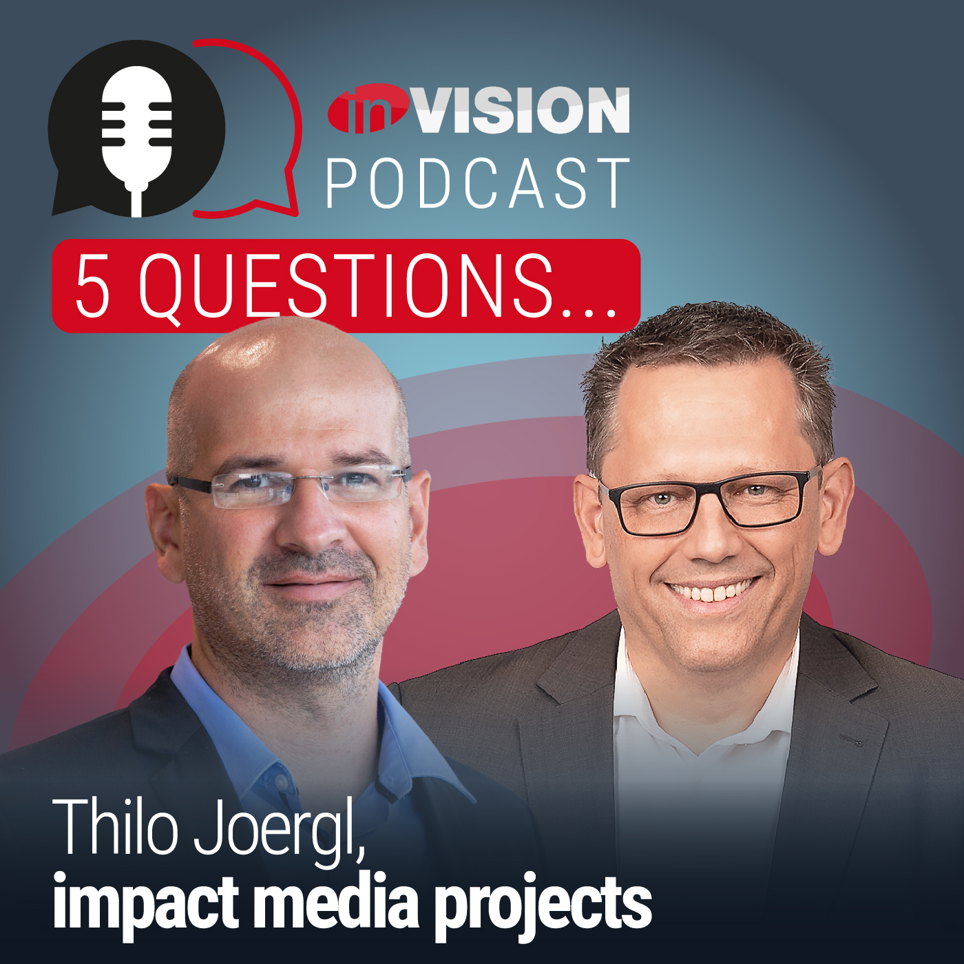 Artwork Podcast inVision 1400x1400px Thilo Joergl