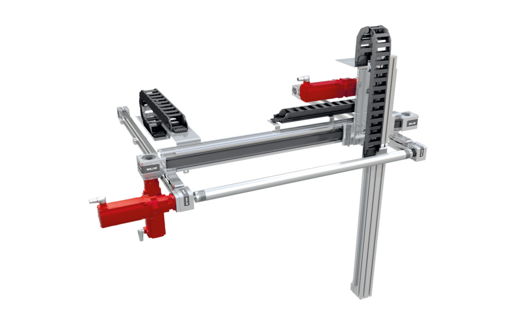 Vereinfachter Bau von Gantry-Robotern 1 SEW EURODRIVE Gantry Roboter