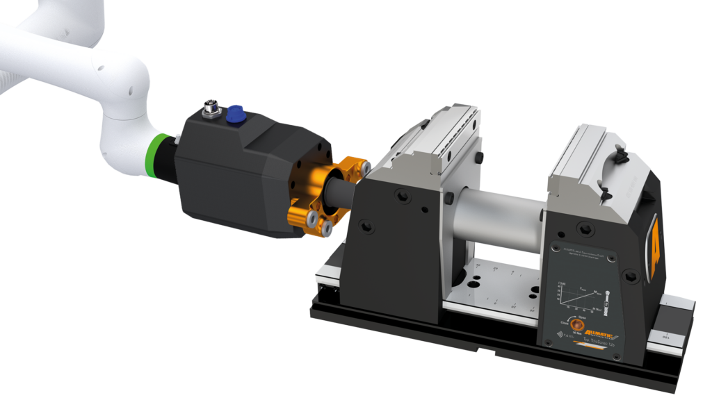 Mannlose Bedienung von mechanischen Schraubstöcken 1 RoboBudd TeleSense 1920x1080