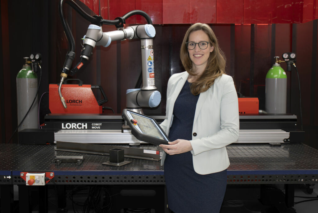 Mitgestalterin für das Roboterschweißen der Zukunft 1 01 LORCH Caren Dripke