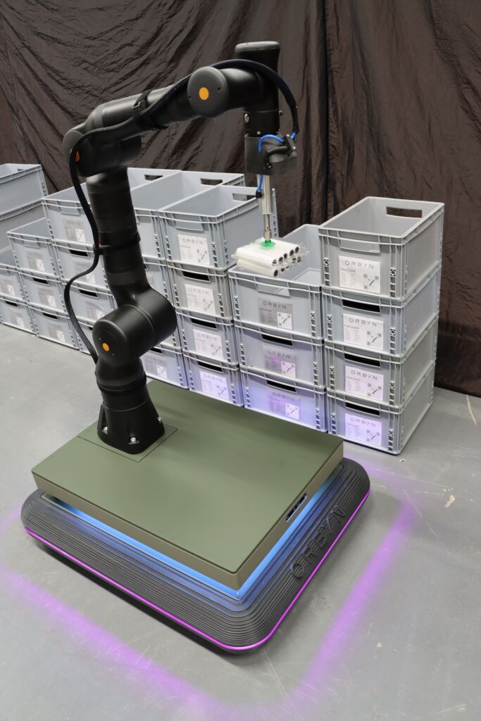 Integierter Cobot für mobilen Manipulator 1 Orbyn ProjectSP KR 110325