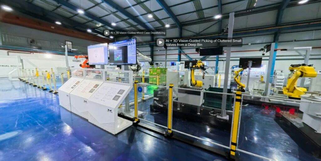 Virtueller Showroom für intelligente Roboteranwendungen 1 mech mind