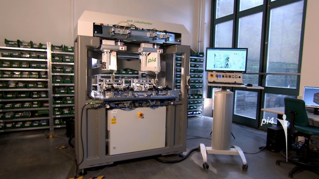 Vereinzelung, Prüfung und Bereitstellung 2 pi4