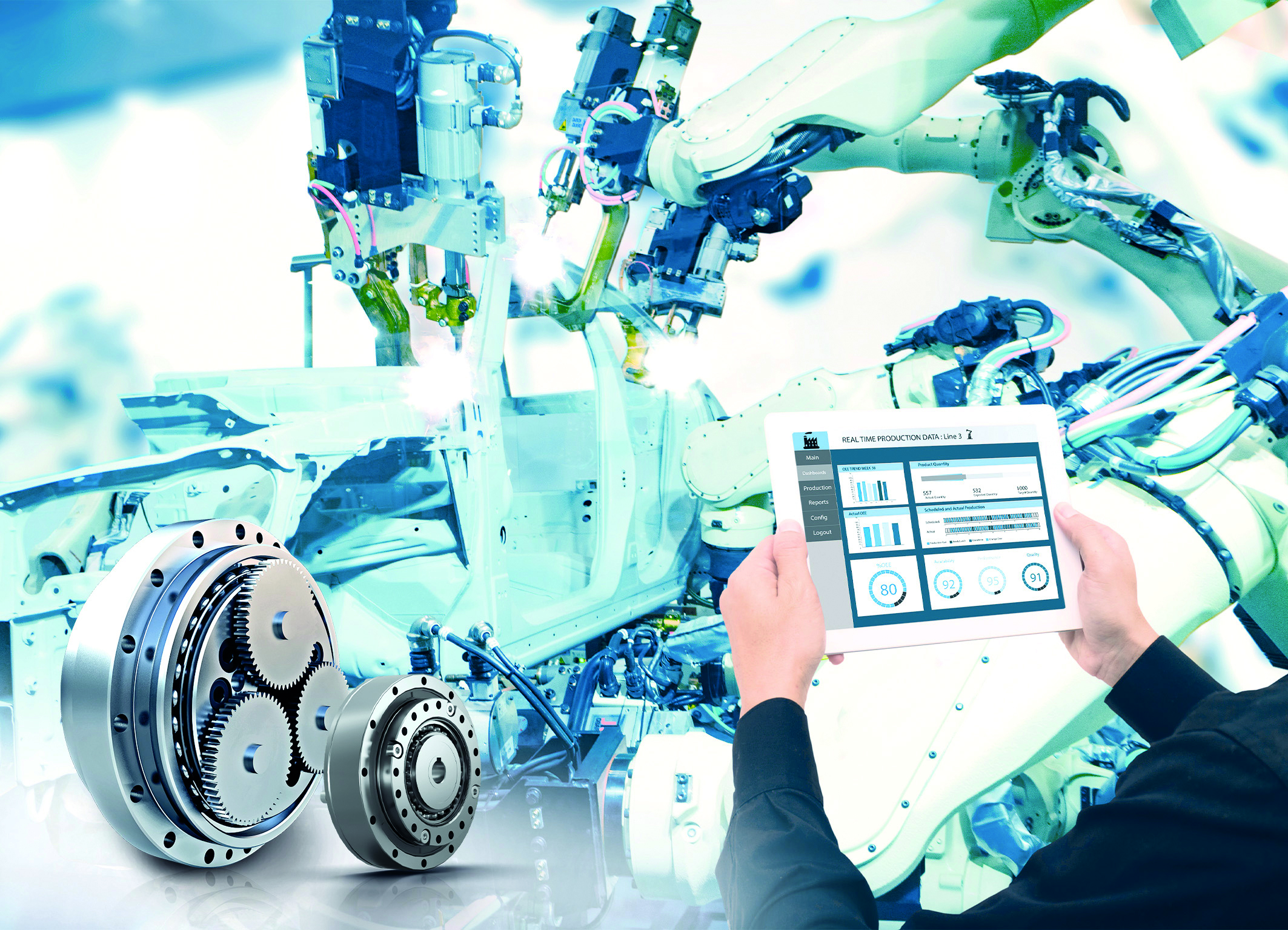 Mit einer permanenten Überwachung lässt sich das reale Betriebsverhalten von Getrieben beobachten und in Echtzeit berechnen, wie hoch der Verschleiß ist.