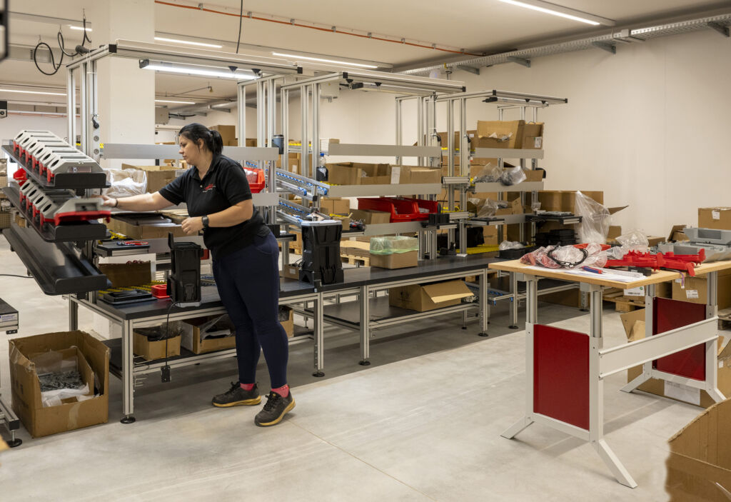 Manuelle Montagelinie von Schnaithmann f&uuml;r Rucksacksauger von Sprintus