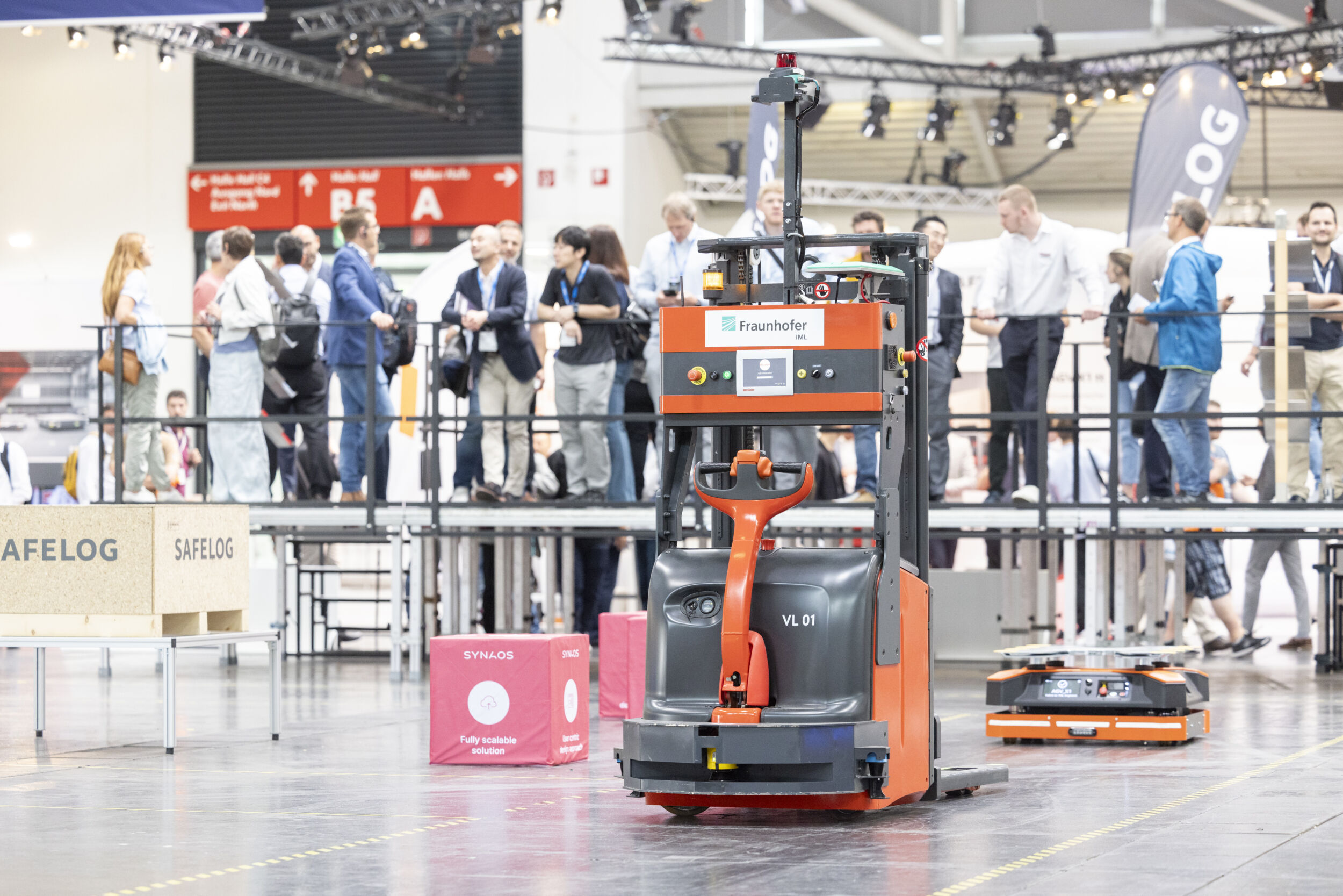 Mit dem zweiten AGV/AMR-Mesh-up knüpft die Automatica an die Premiere 2023 an.