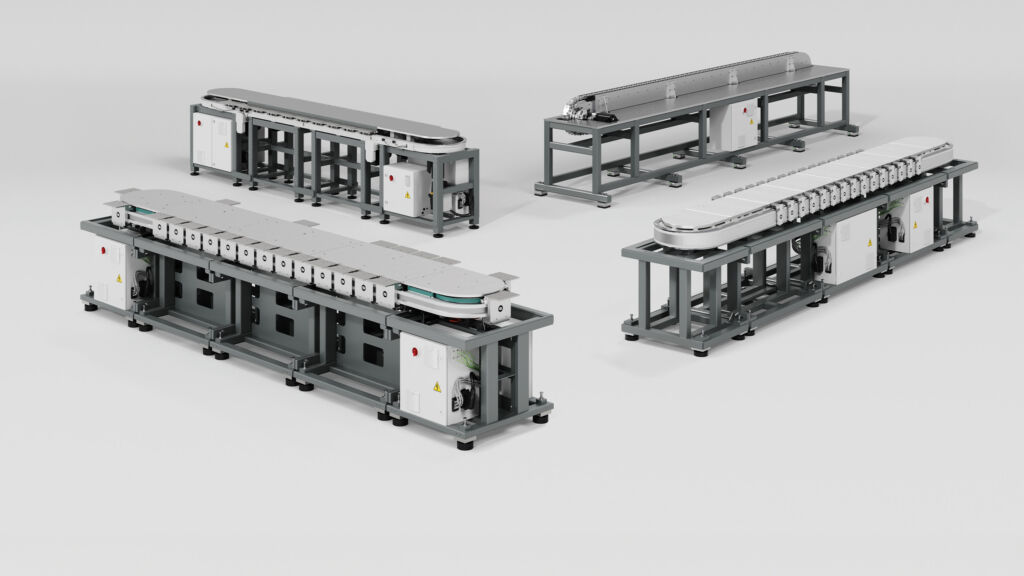Linearer Werkstücktransport im Fokus 1 Weiss bietet Anwendern mit vier Lineartransfersystemen ein breites Portfolio für die automatisierte Montage.