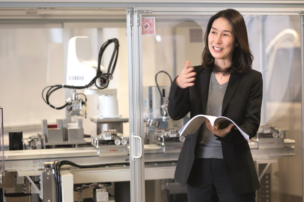 Ai Nagakubo in der Firma