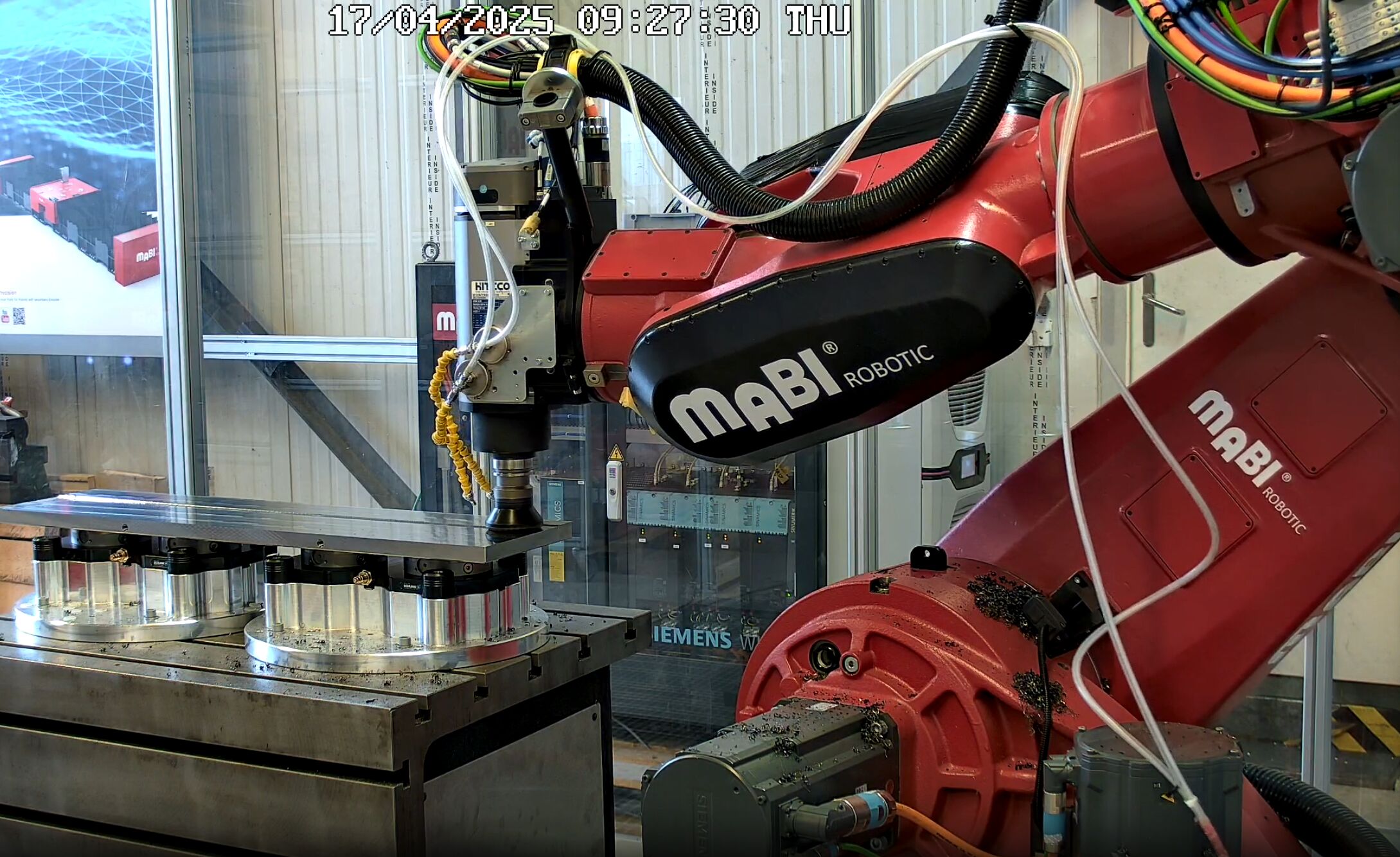 Mit realen Fräsversuchen kann Mabi die je nach definierter Qualität erreichbare Produktivität ermitteln.