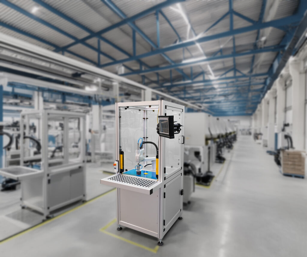 Modulsystem zur Integration von Robotik in der Montage 1 RK Modulzelle rgb