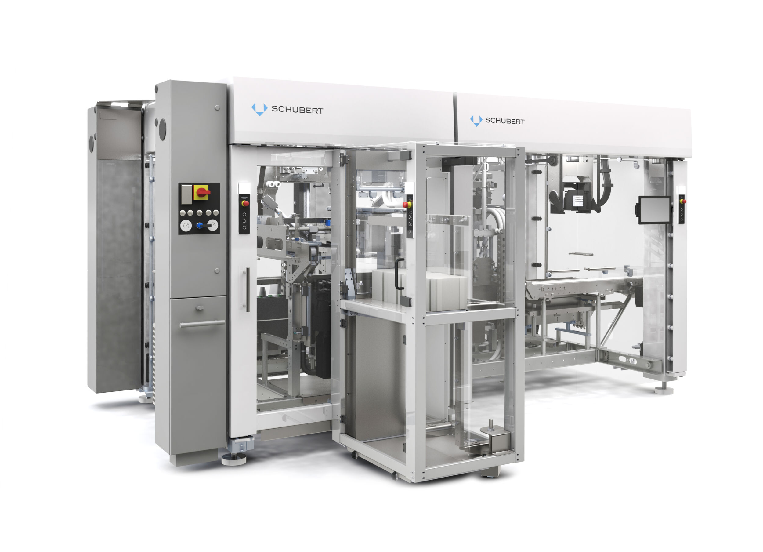 Der lightline Kartonierer mit A3-Aufrichteaggregat und Vertikalmagazin – hohe Leistung auf kleiner Fläche