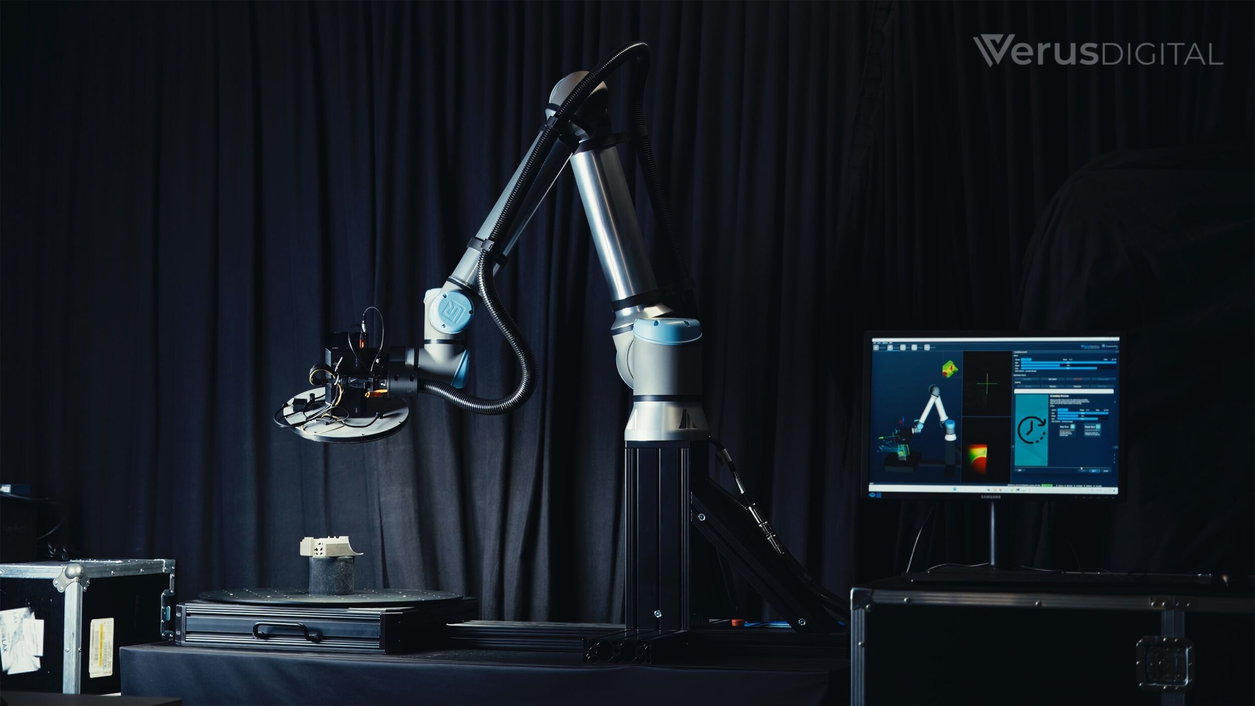 Eine Variante des vollautomatischen 3D-Erfassungssystems.