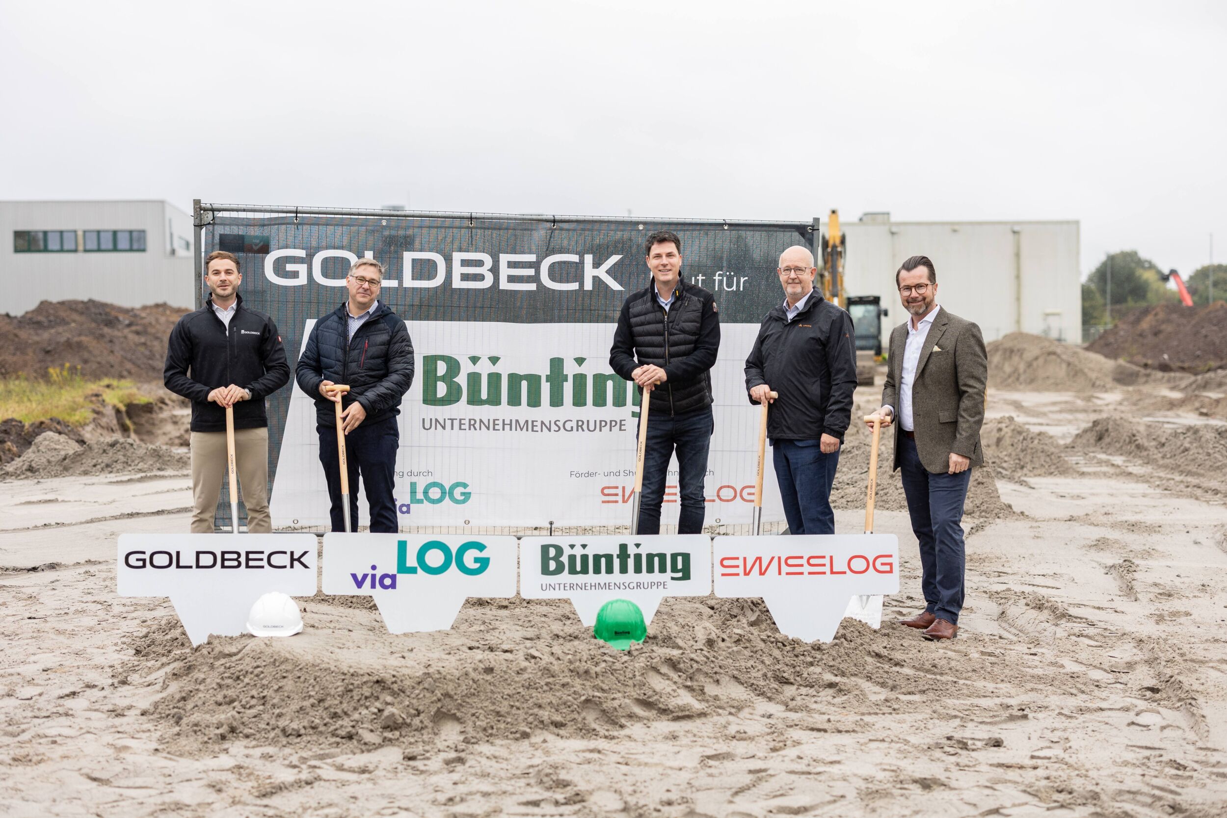 Swisslog Buenting Spatenstich