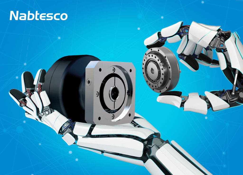 Getriebelösungen für die Automation 1 Nabtesco SPS 2025 rgb
