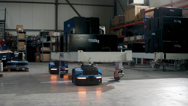 Modulares Robotersystem für Schwerlasttransport 4 image009