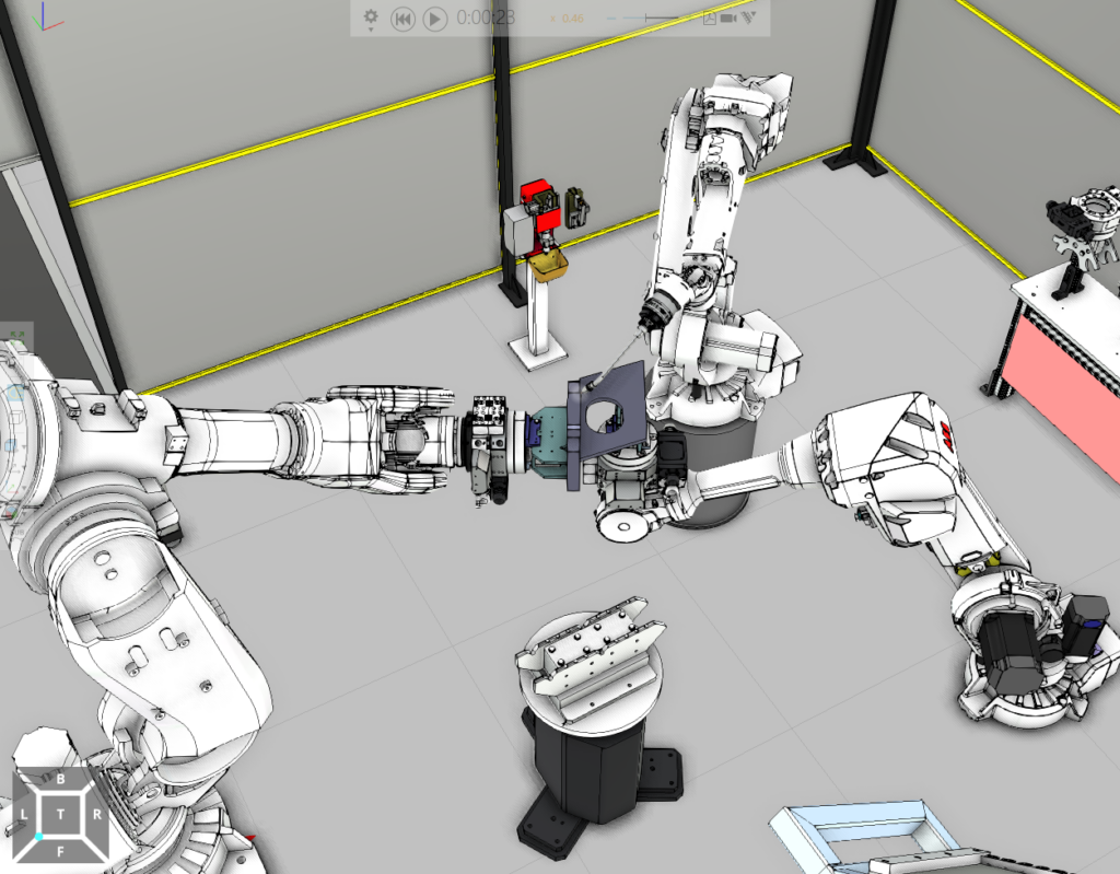 Leistungssteigerung durch Offline-Programmierung 1 ARC Jigless2 Vorrichtungsloses Schweissen