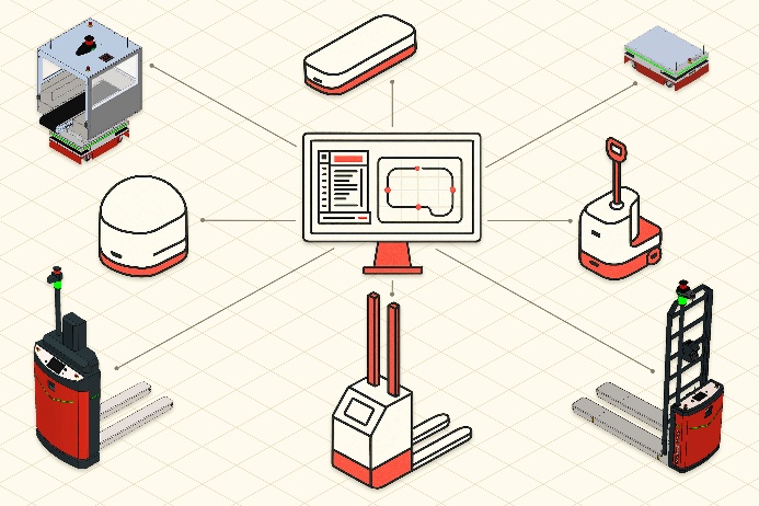 Gemischte FTS-Flotten mithilfe der VDA5050 2 image002