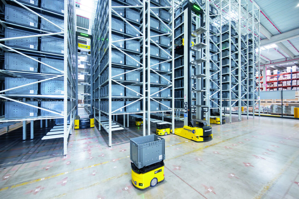 Mobile Robotik und KI für eine agile Intralogistik 1 306 Rackbot RunBot overview