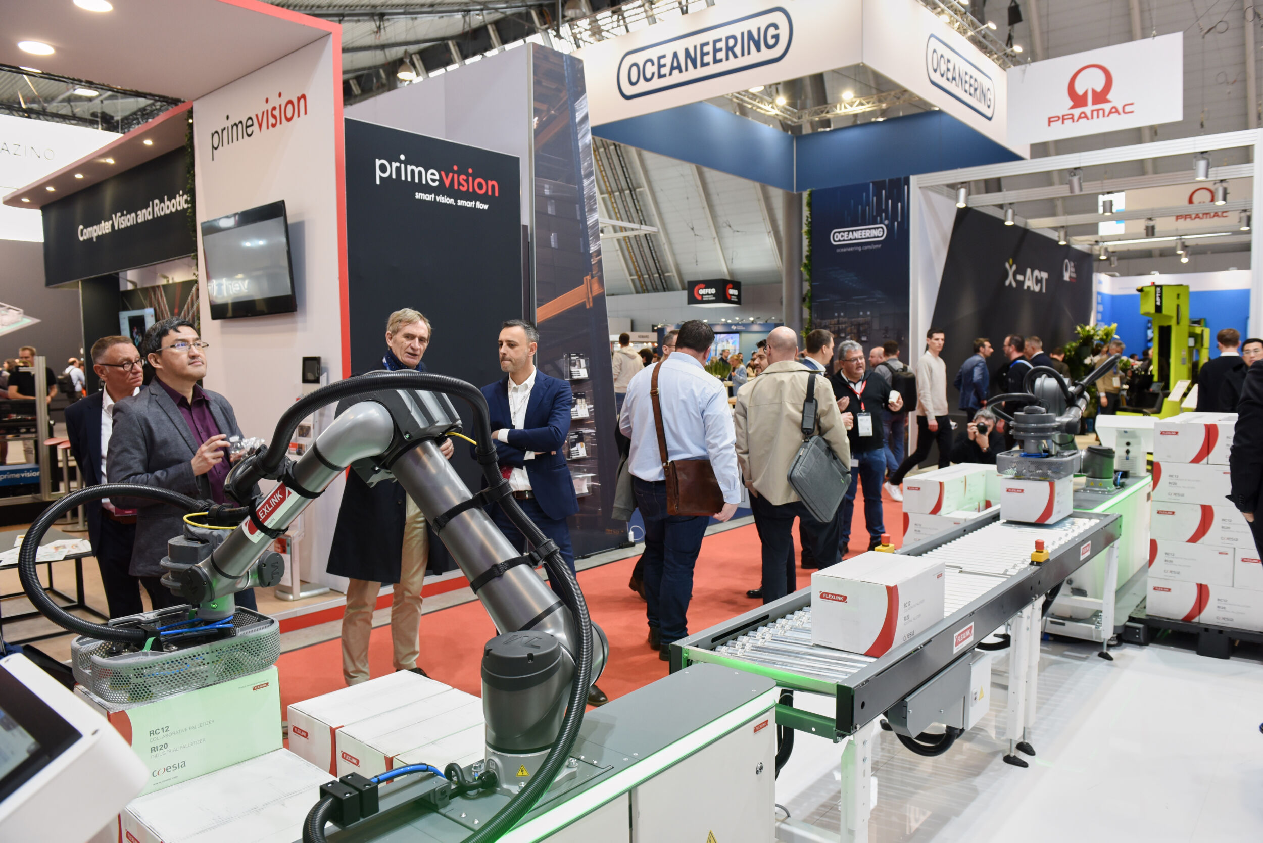 Robotik ist auch dieses Jahr wieder allgegenwärtig auf der Logimat.