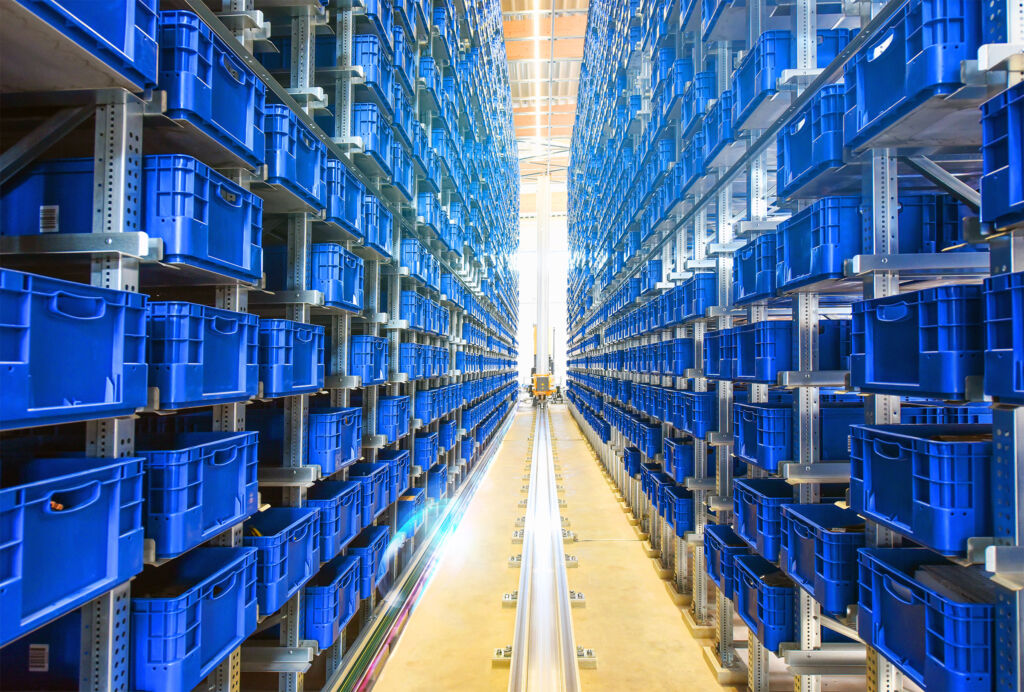 Kontaktlose Energieübertragung für FTS 1 VAH LogiMAT 2