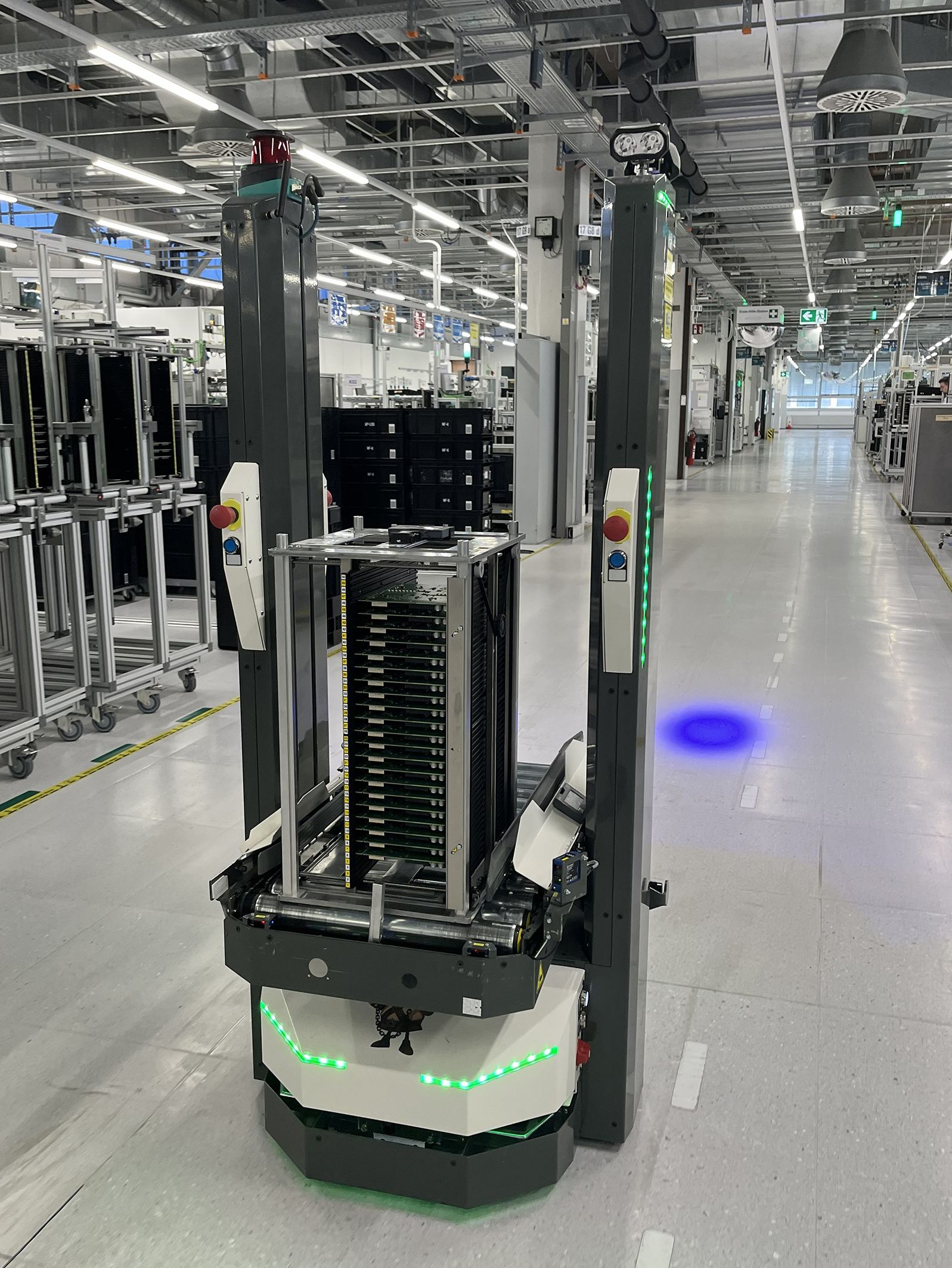 KNAPP Erweiterung Open Shuttle Flotte Siemens