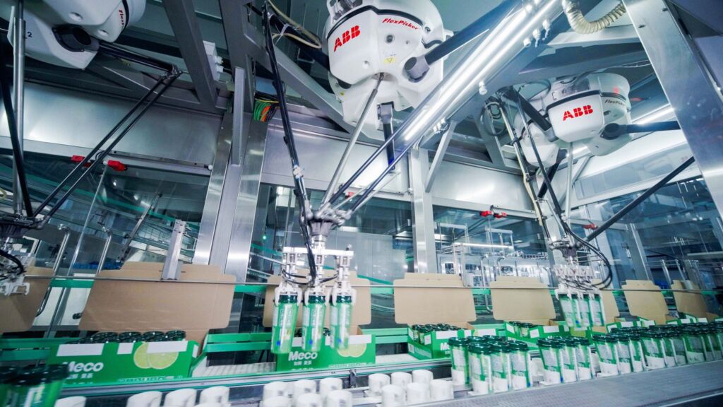 Effizientere Milchteeproduktion mit ABB-Robotern 2 260325 ABB Robotics Referenz XiangPiaoPiao 2