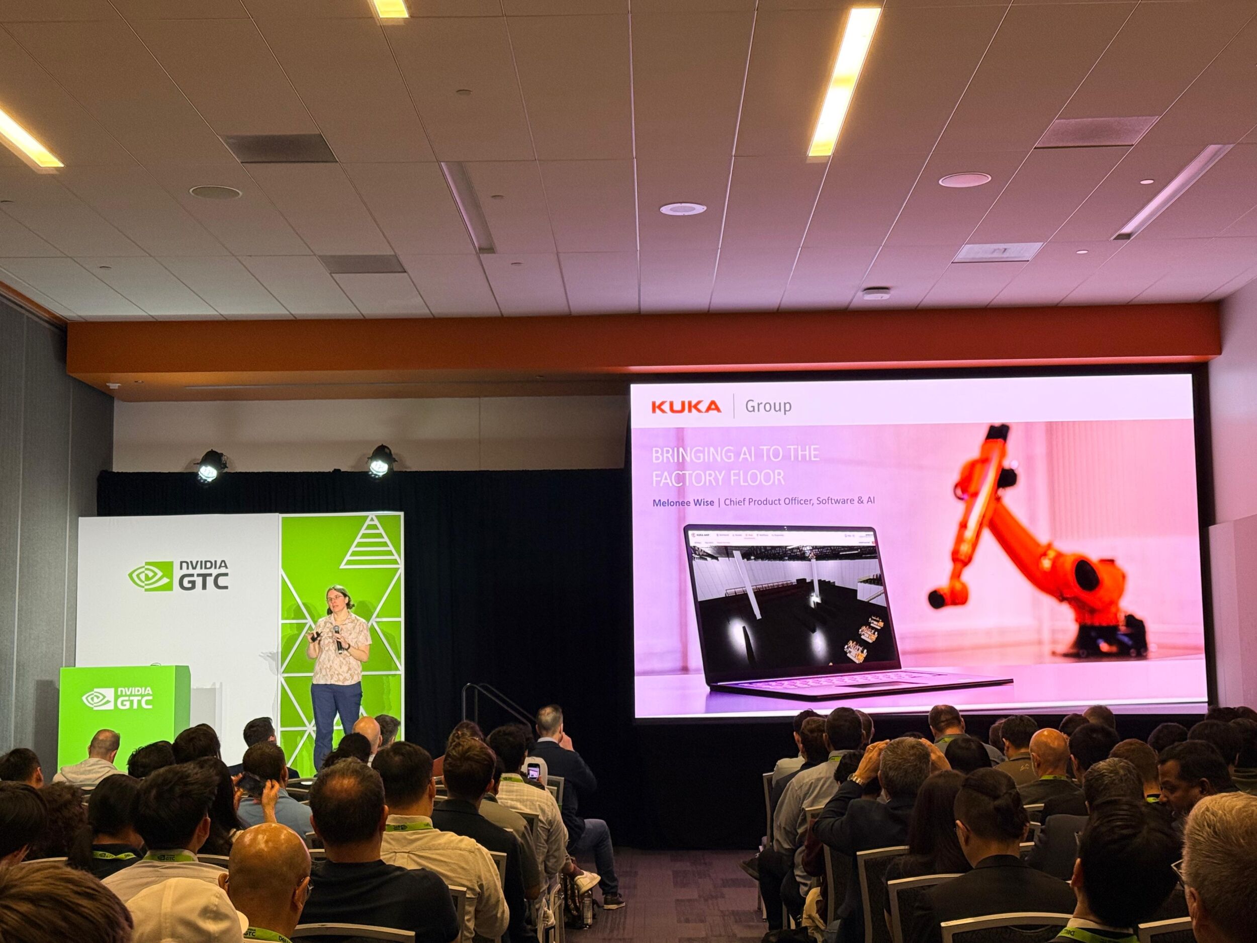 KUKA Group NVIDIA GTC Melonee Wise 2