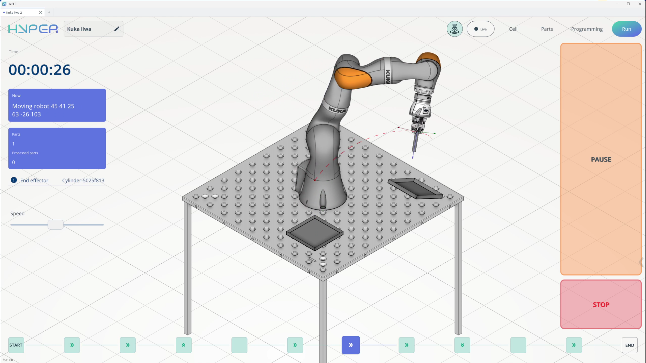 Neue Funktionen für Ency Hyper 5 ENCY Hyper 7 Axis Cobots for Machine Tending