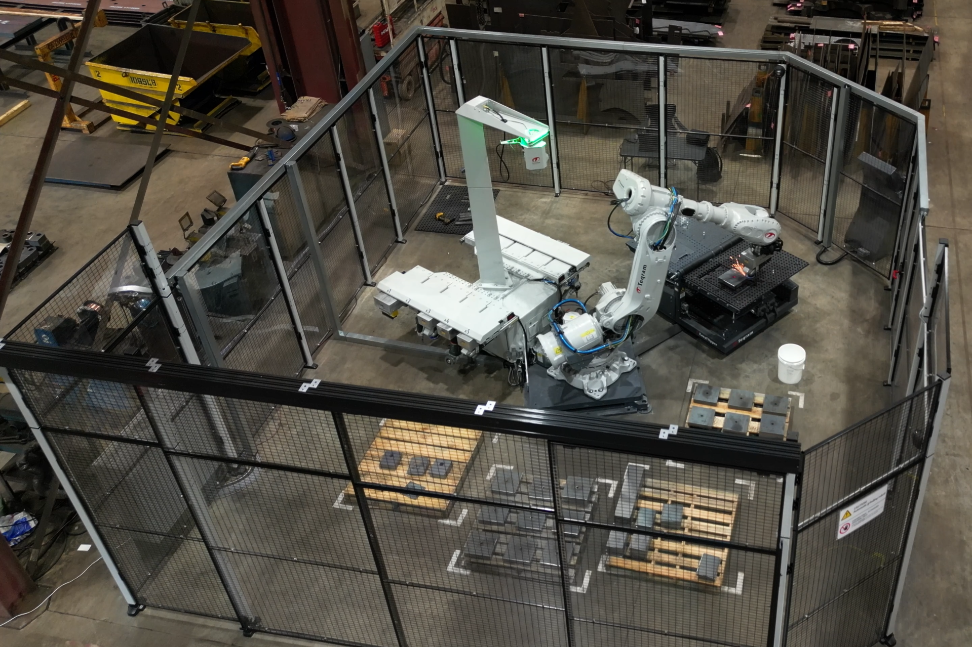 Von zwei Wochen auf drei Tage 7 Der EasyGrinder benötigt eine Stellfläche von 51m².