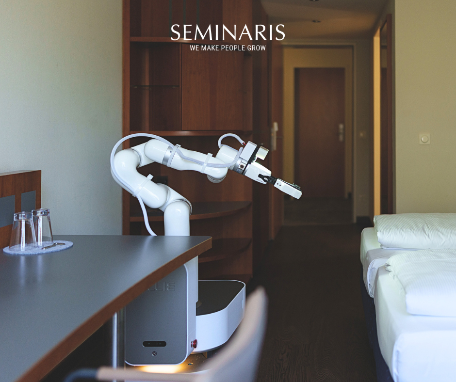Seminaris SeeHotel Potsdam Billie von Bellboy Robotics Zimmerkontrolle