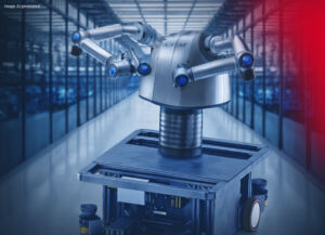 Der Ansatz von Bosch Rexroth zum Thema humanoide Robotik ist bewusst praxisorientiert. Statt ausschließlich auf vollständig humanoide Systeme mit Beinen zu setzen, kombiniert das Unternehmen mobile Robotik mit flexiblen Roboterarmen und offener Automatisierung.