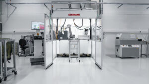 Modulare Roboterzelle für unterschiedliche Fertigungsprozesse 5 GESSMANN AMB2026 Robotikzelle