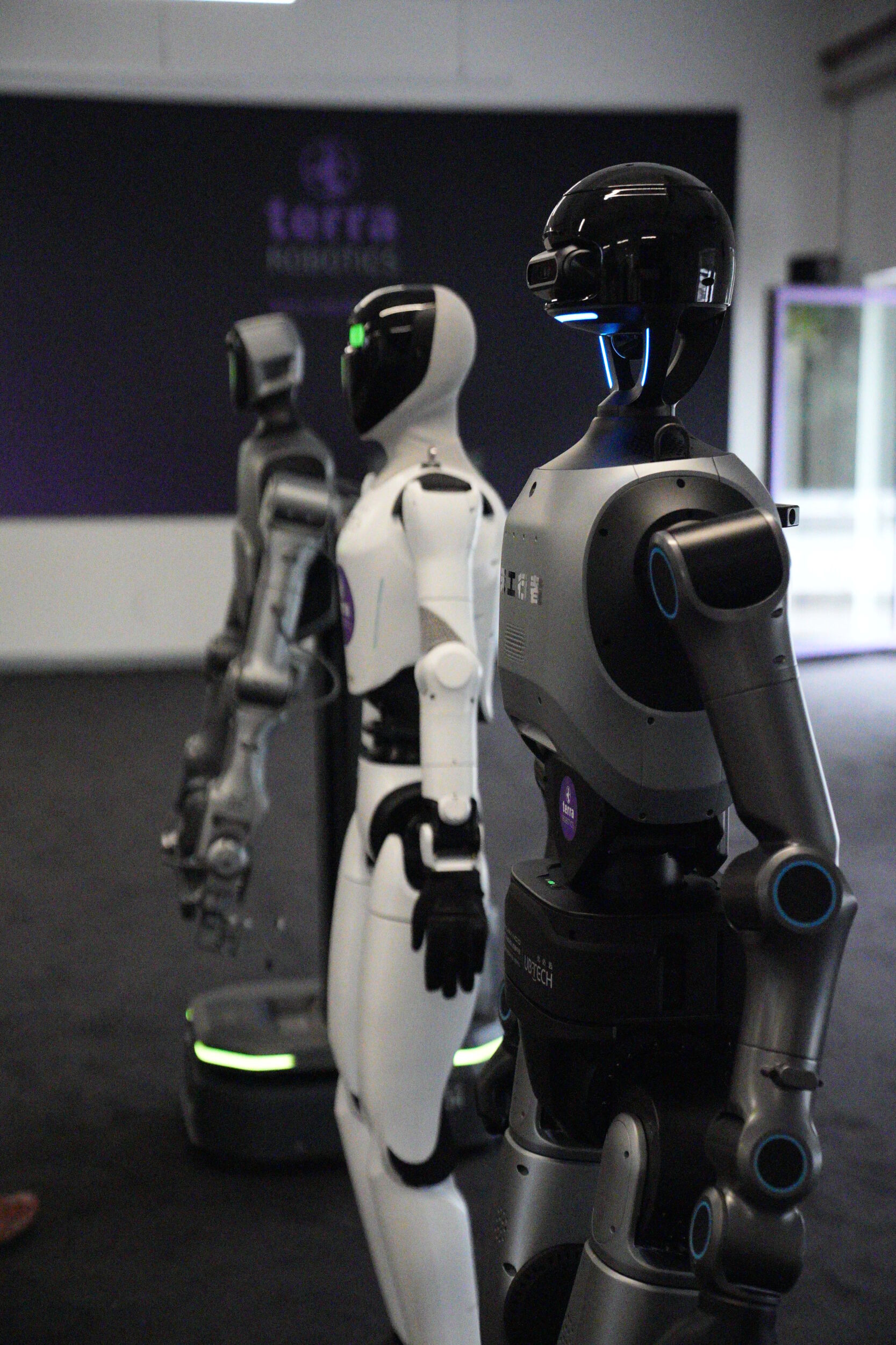 Alle drei Roboter