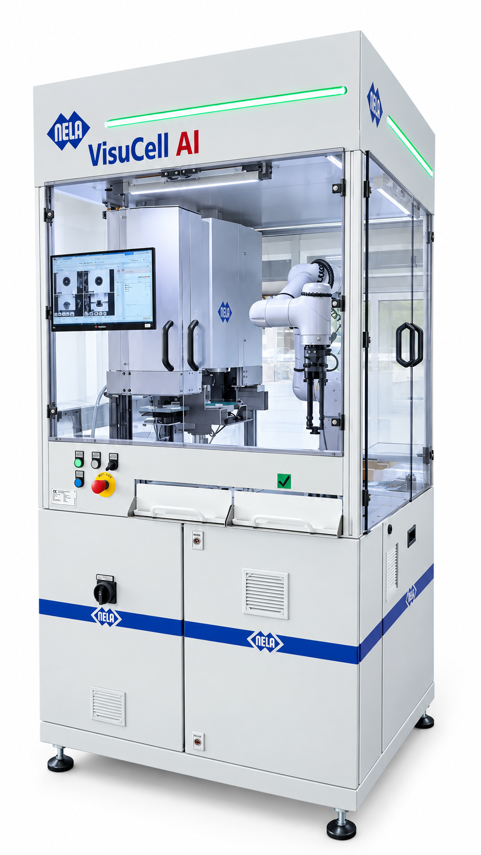 Industrielle VisuCell AI Roboterzelle