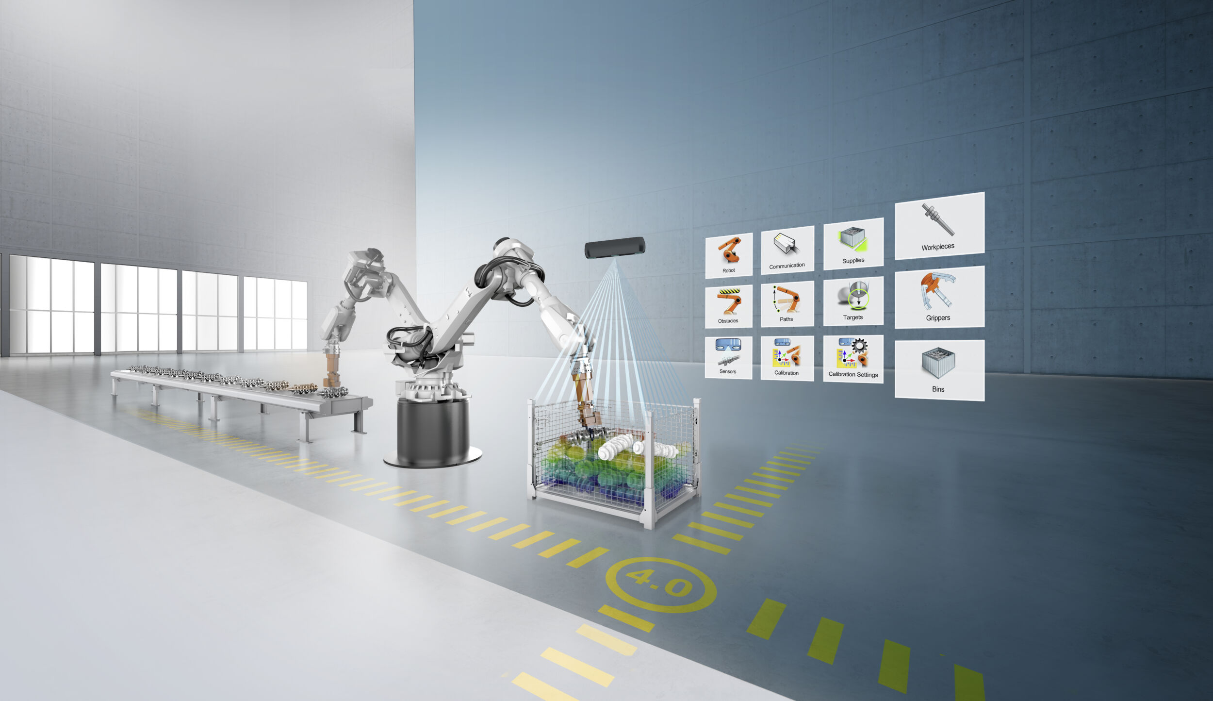 Erweiterte Funktionen für Bin-Picking-Software 4 LHRoboticsVision Bin picking made easy